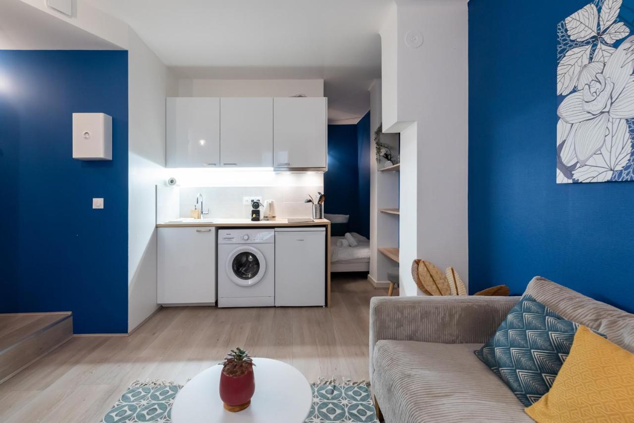 Appartement studio blue confort , proche gare part dieu à Villeurbanne Extérieur photo