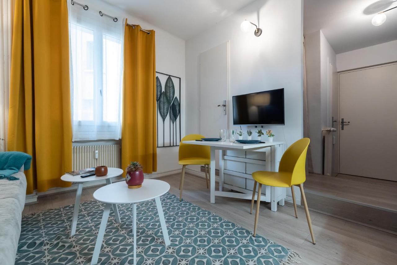 Appartement studio blue confort , proche gare part dieu à Villeurbanne Extérieur photo